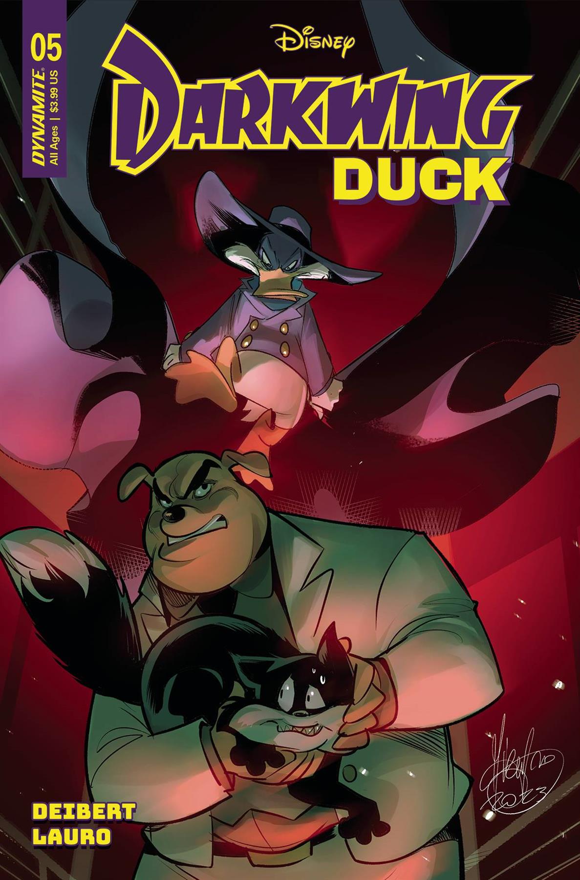 Darkwing Duck #5 Cvr B Andolfo Dynamite Comic Book