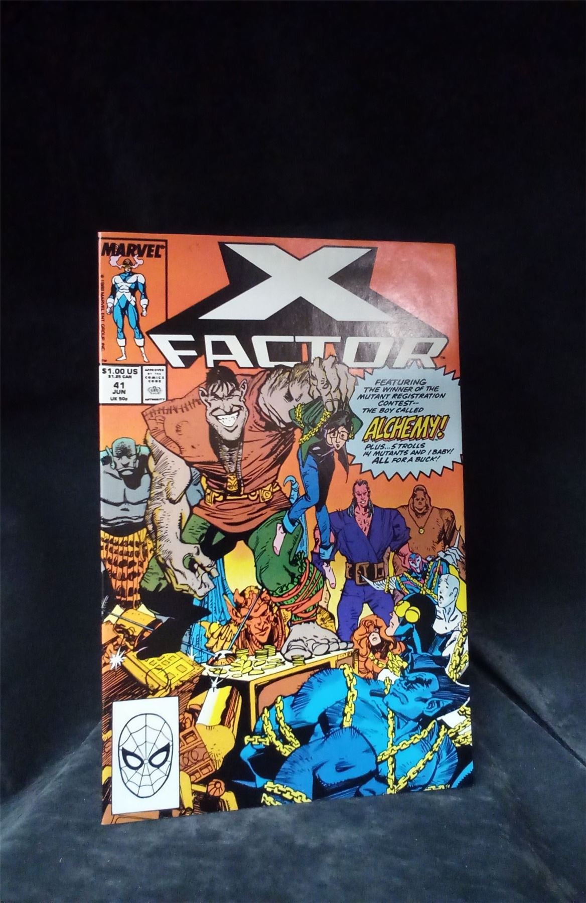 X-Factor #41 Direct Edition 1989 Marvel Comics Comic Book