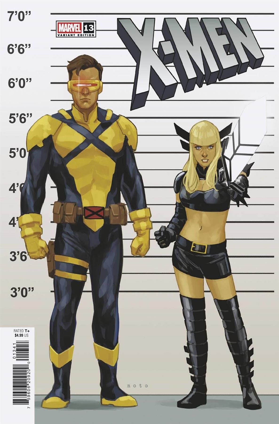 X-men #13 Phil Noto Connect X-manhunt Var Phil Noto Connect X-manhunt Var Marvel Prh Comic Book 2025
