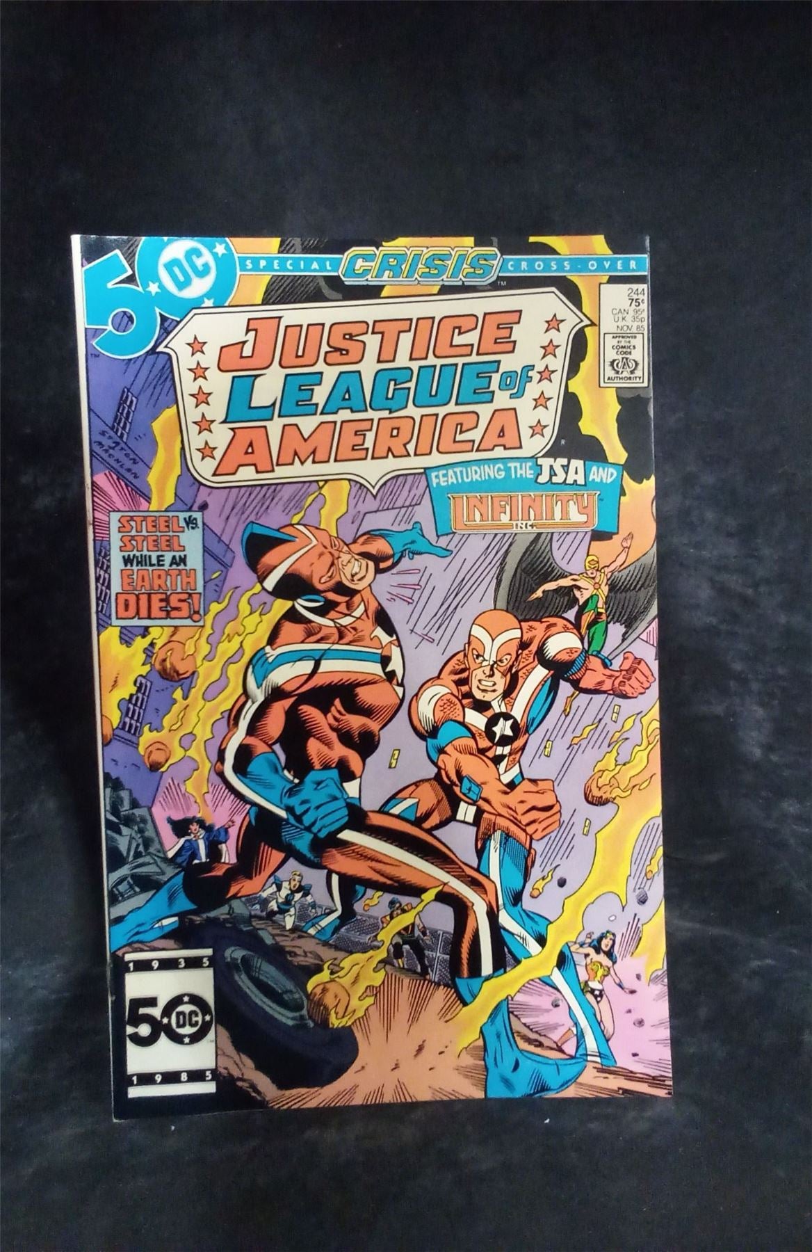 Justice League of America #244 1985 DC Comics Comic Book
