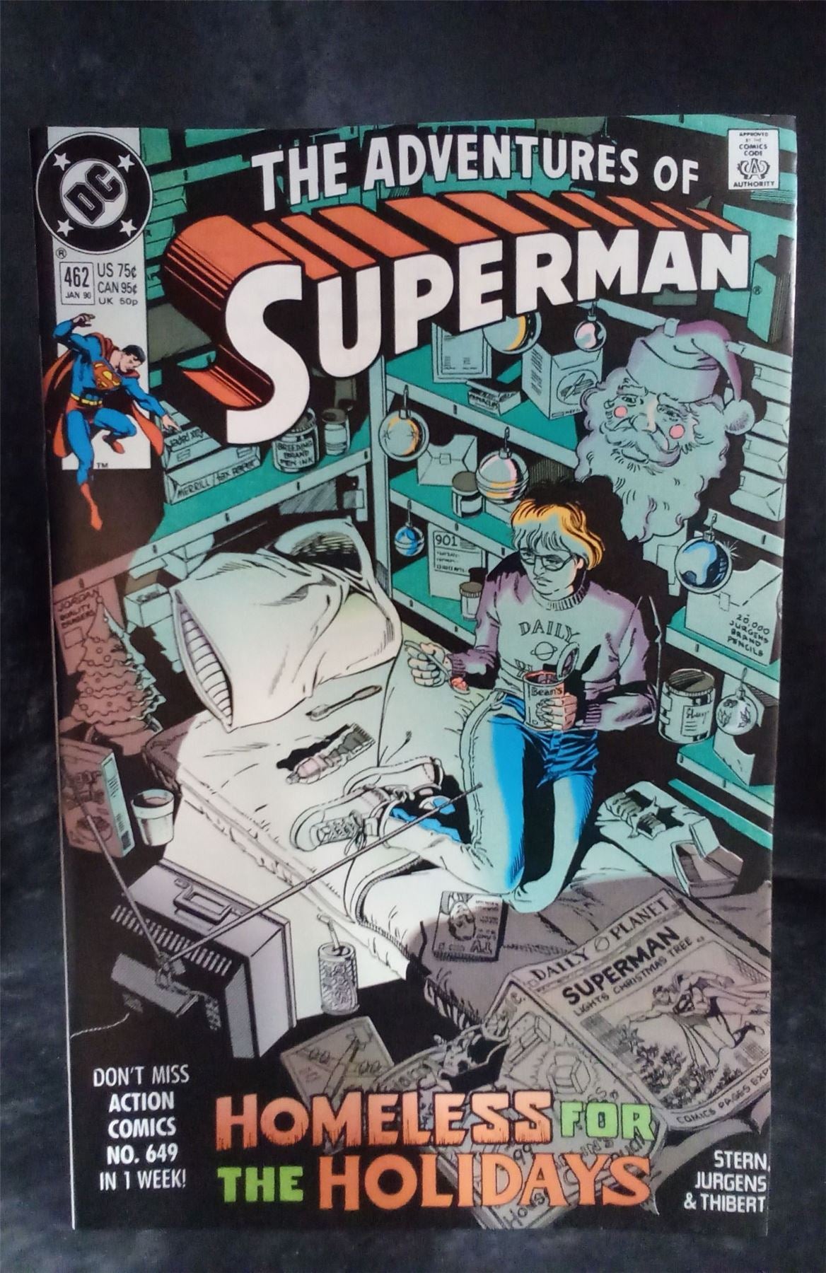 Adventures of Superman #462 1990 DC Comics Comic Book