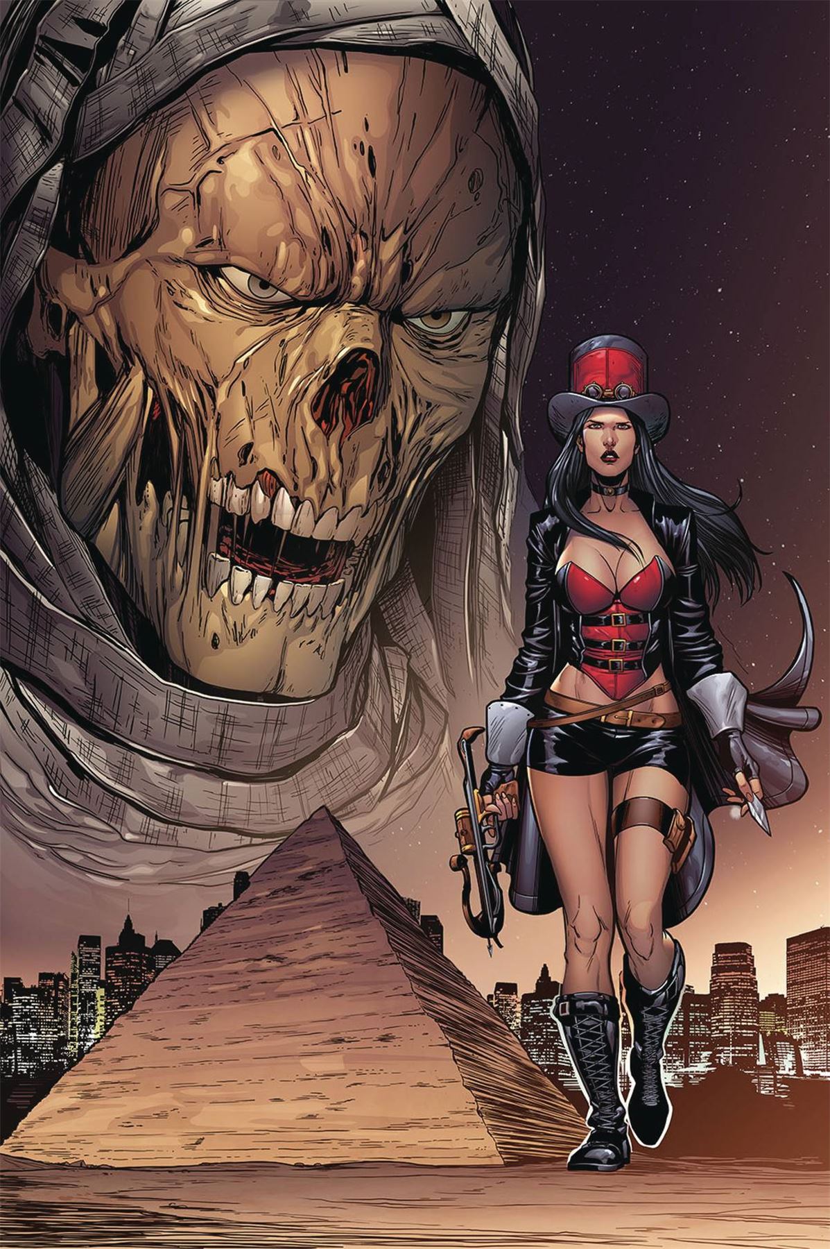 Gft Van Helsing Vs The Mummy Of Amun Ra #3 (Cvr B Rosete) Zenescope Entertainment Inc Comic Book