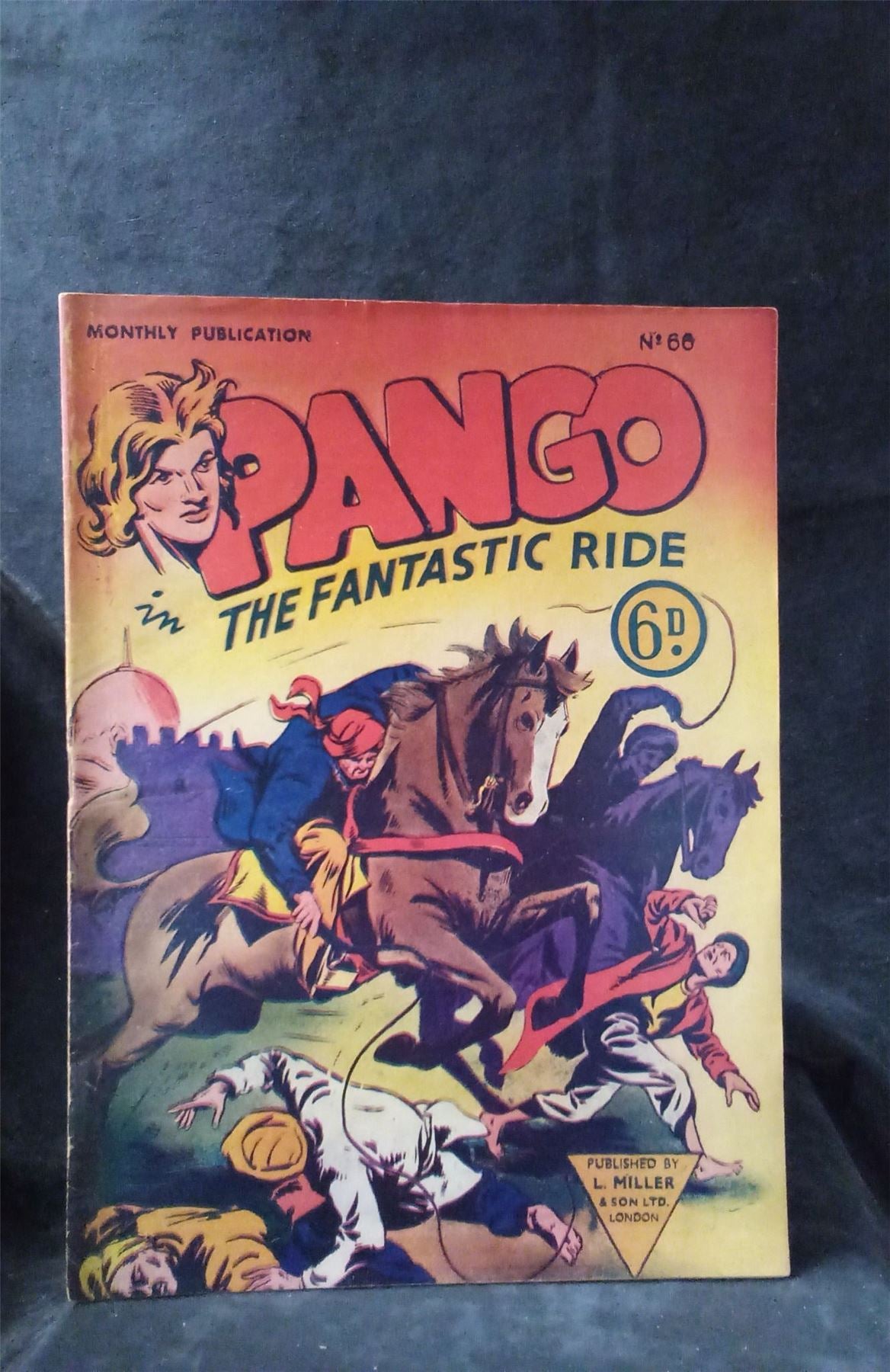 Pango in The Fantastic Ride #66 1950's Comic Book