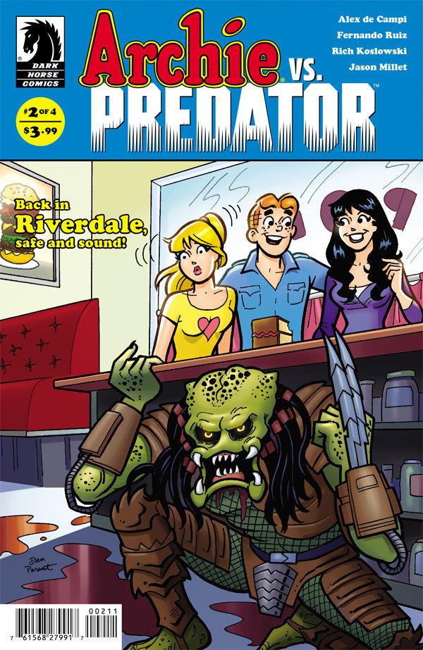 Archie Vs Predator #2 Parent Main Cvr Dark Horse Comics Comic Book