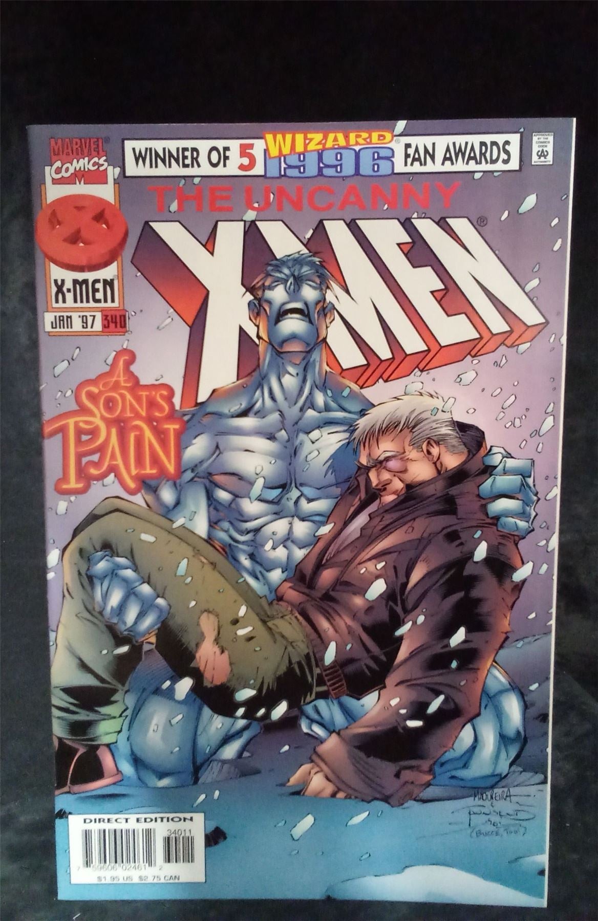 The Uncanny X-Men #340 1997 Marvel Comics Comic Book