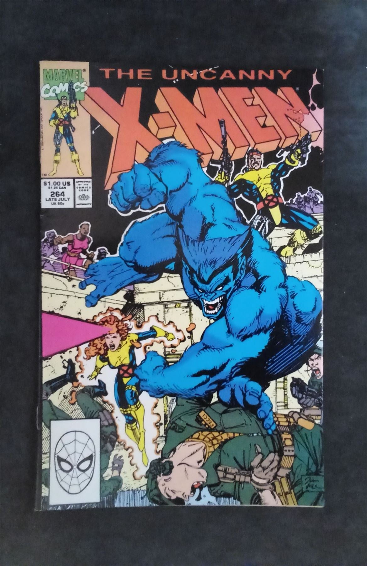 The Uncanny X-Men #264 1990 marvel Comic Book