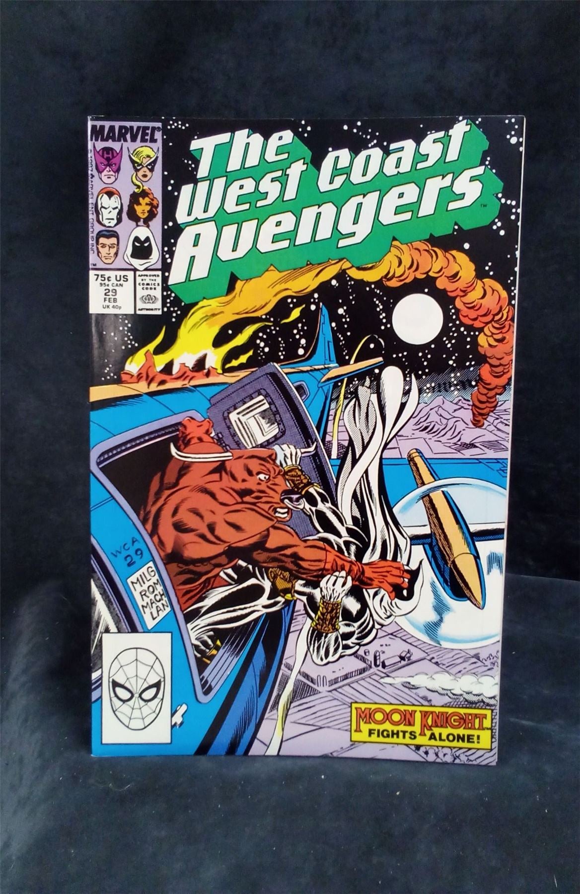West Coast Avengers #29 1988 Marvel Comics Comic Book