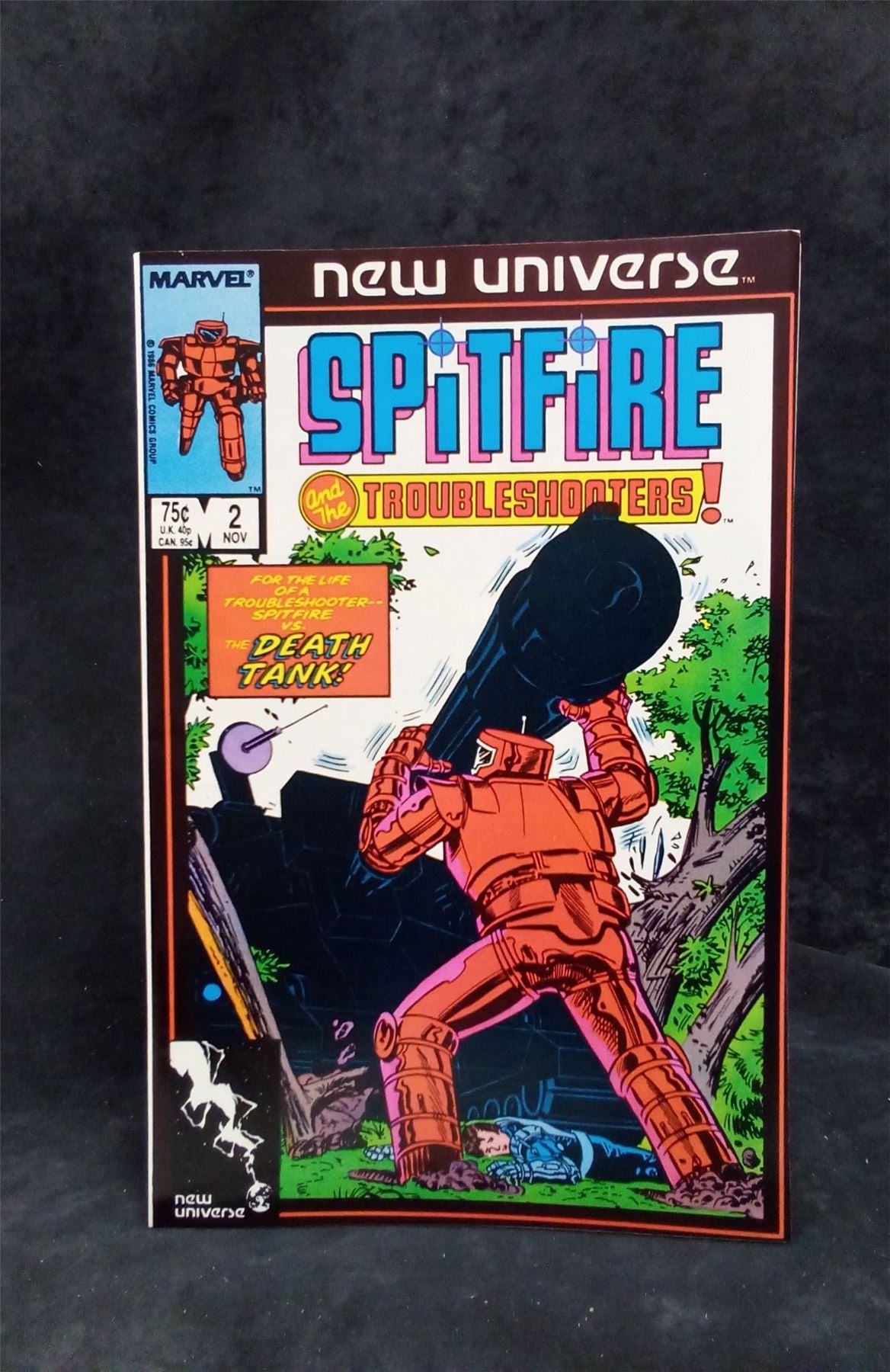 Spitfire and the Troubleshooters #2 1986 Marvel Comics Comic Book