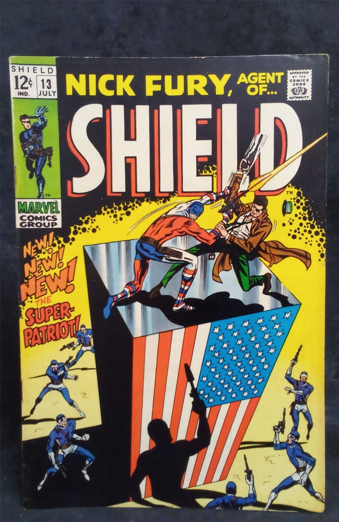 Nick Fury, Agent of SHIELD #13 1969 Marvel Comics Comic Book