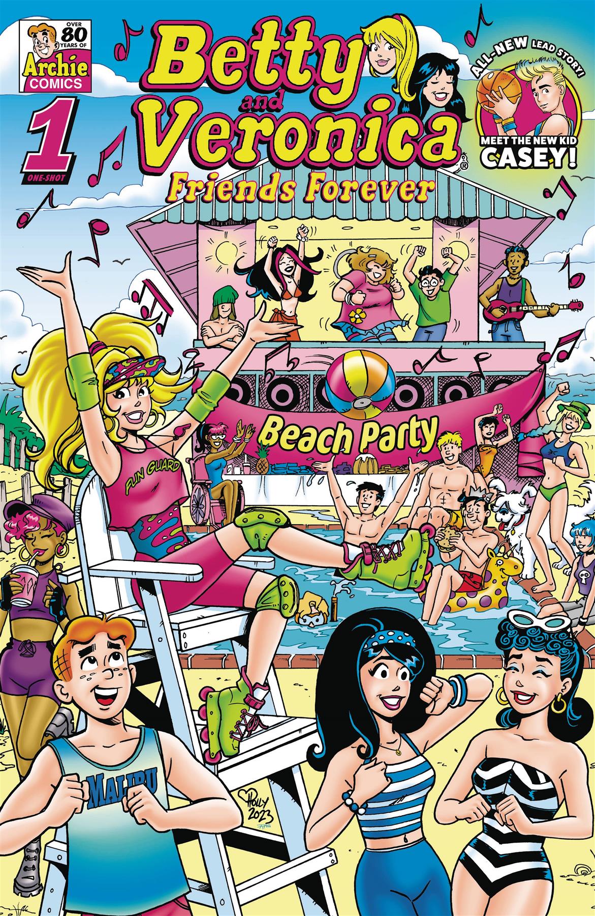 B&v Friends Forever Beach Party Oneshot Archie Comic Publications Comic Book