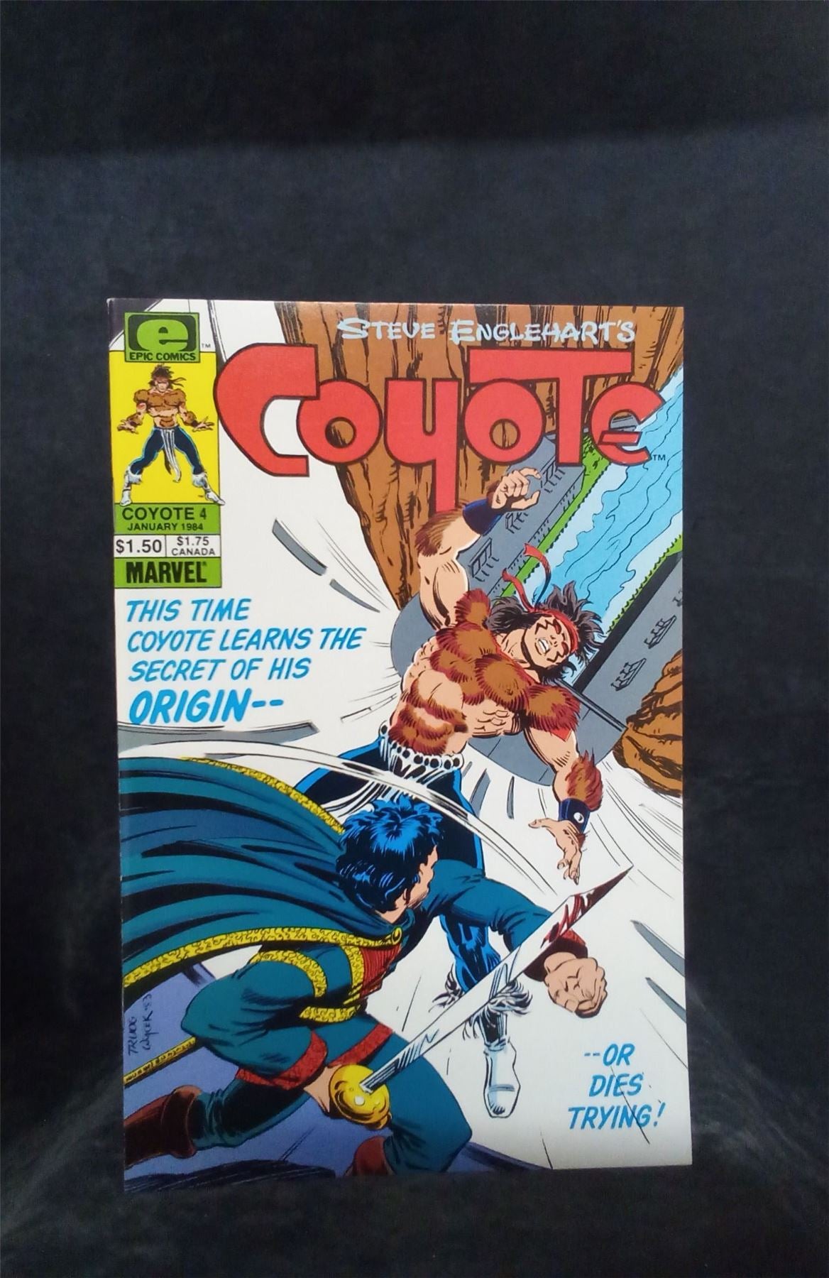 Coyote #4 1984 epic Comic Book