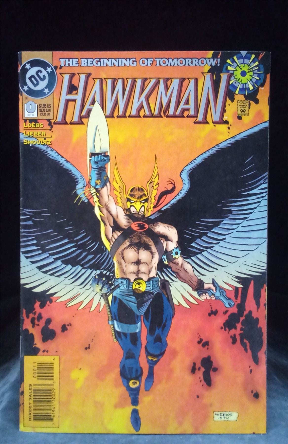 Hawkman #0 1994 DC Comics Comic Book