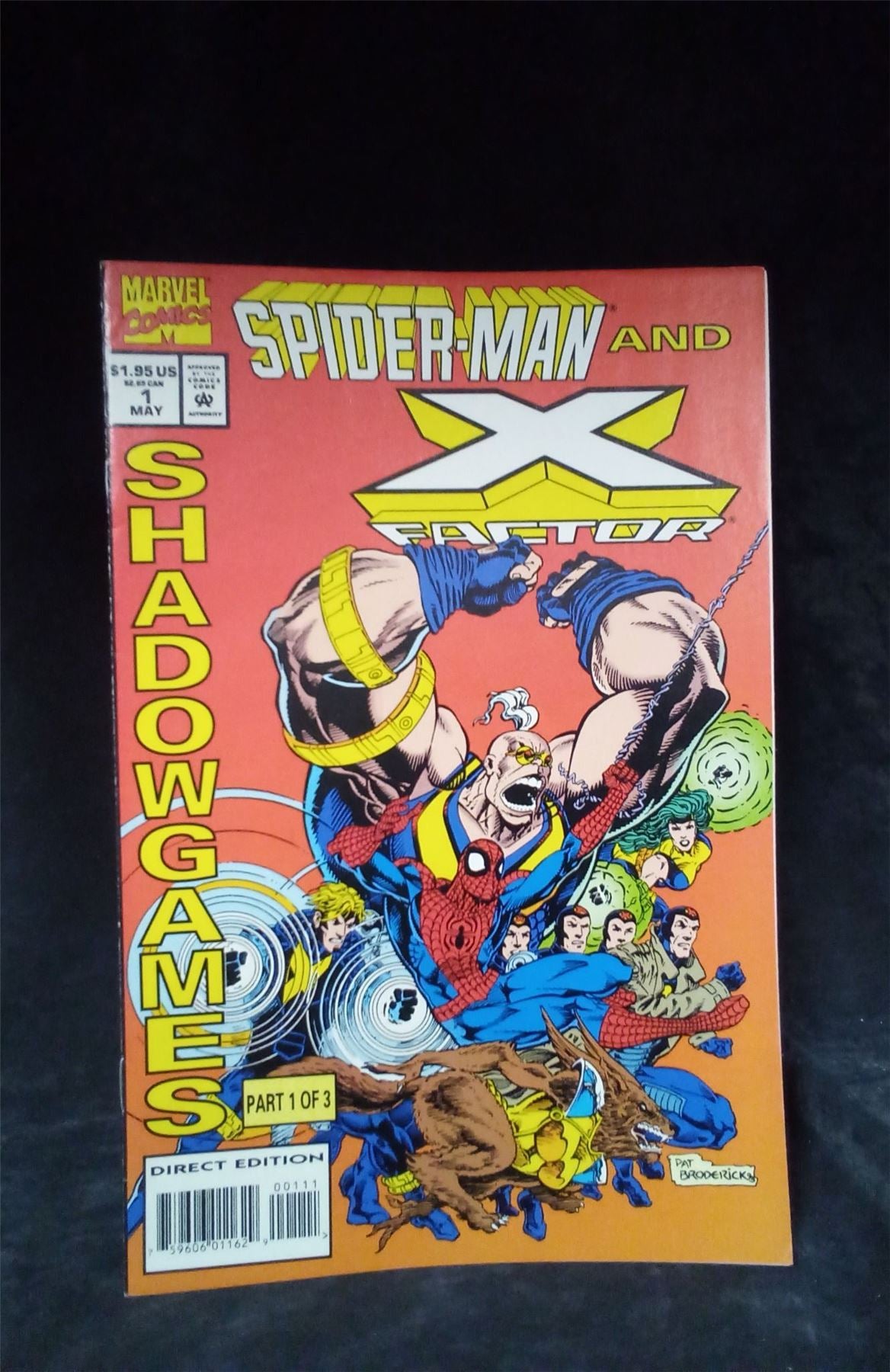 Spider-Man and X-Factor: Shadowgames #1 1994 Marvel Comics Comic Book