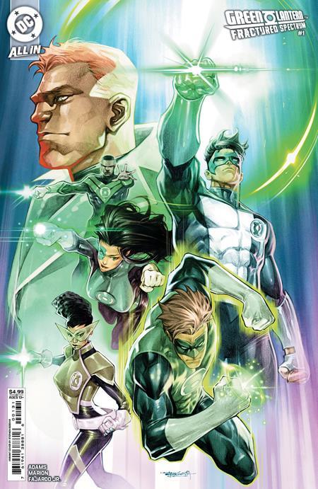 Green Lantern Fractured Spectrum #1 (one Shot) Cvr B Stephen Segovia Card Stock Var DC Comics Comic Book