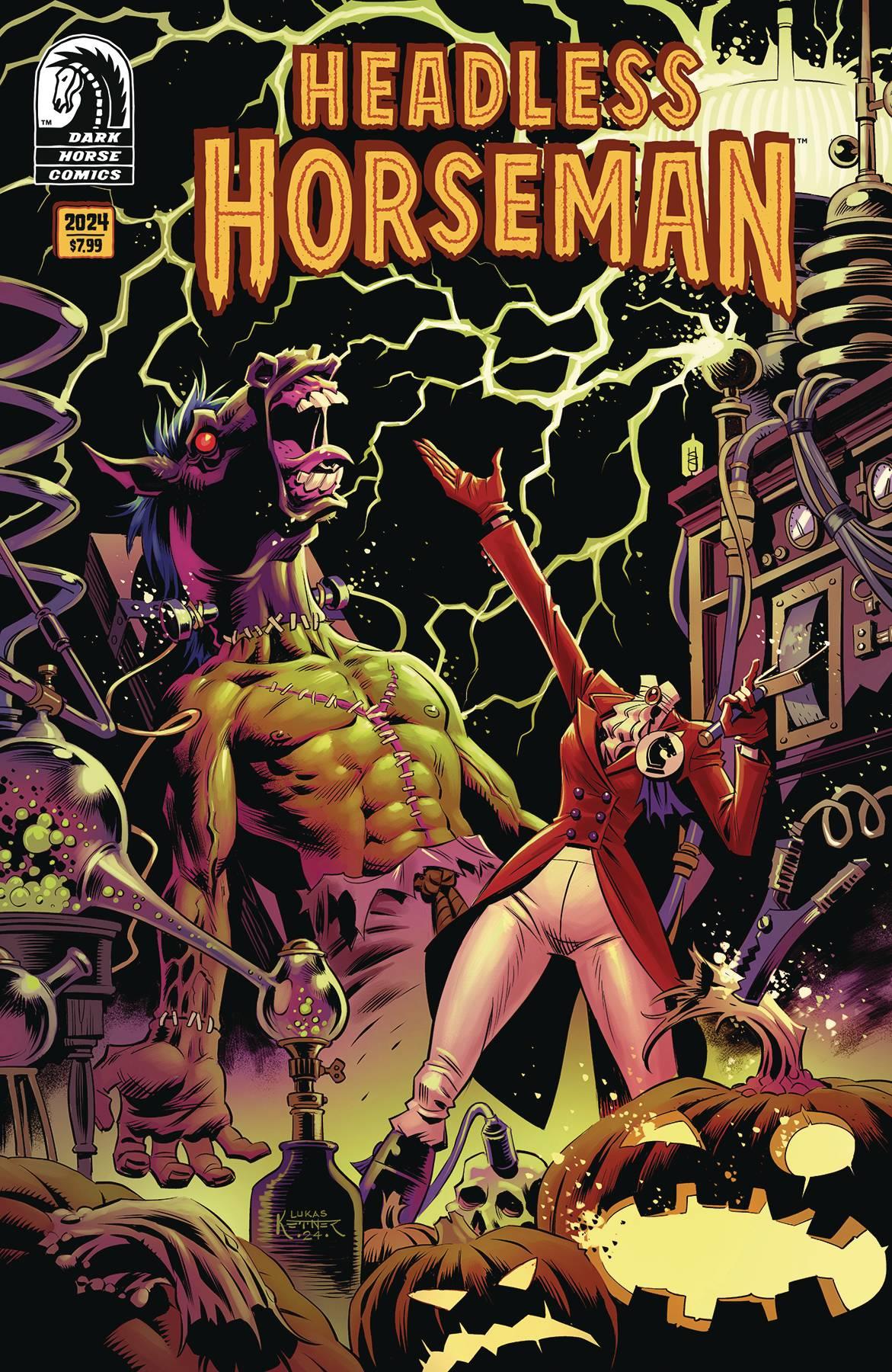 Headless Horseman Halloween Annual 2024 Cvr A Ketner Dark Horse Prh Comic Book
