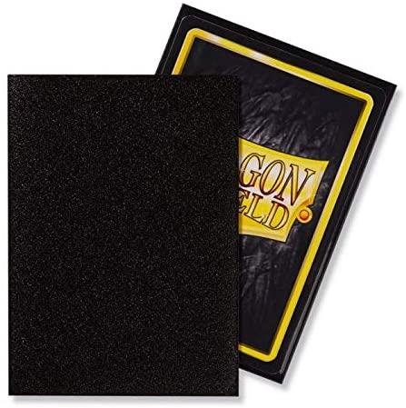 Dragon Shield Sleeves Standard Matte Jet 100 ct
