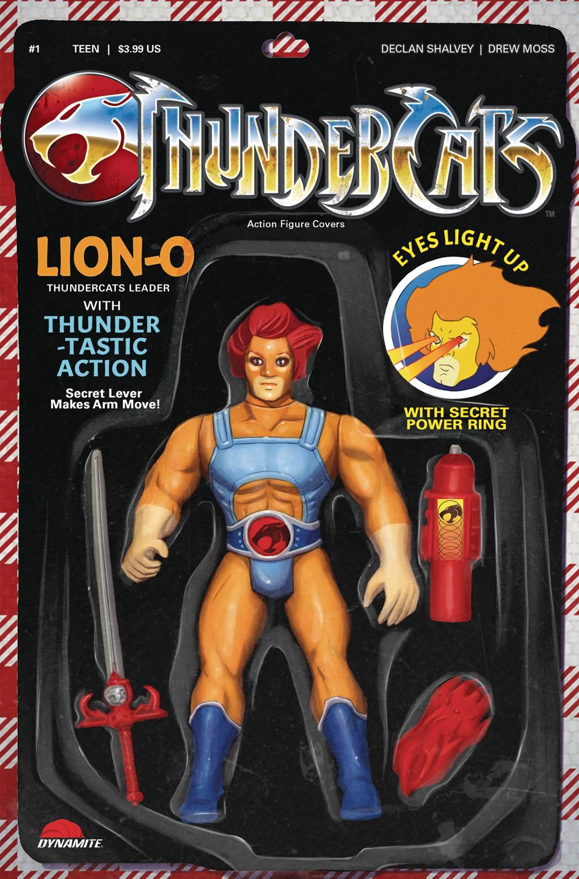 Thundercats #1 Cvr F Action Figure Dynamite Comic Book