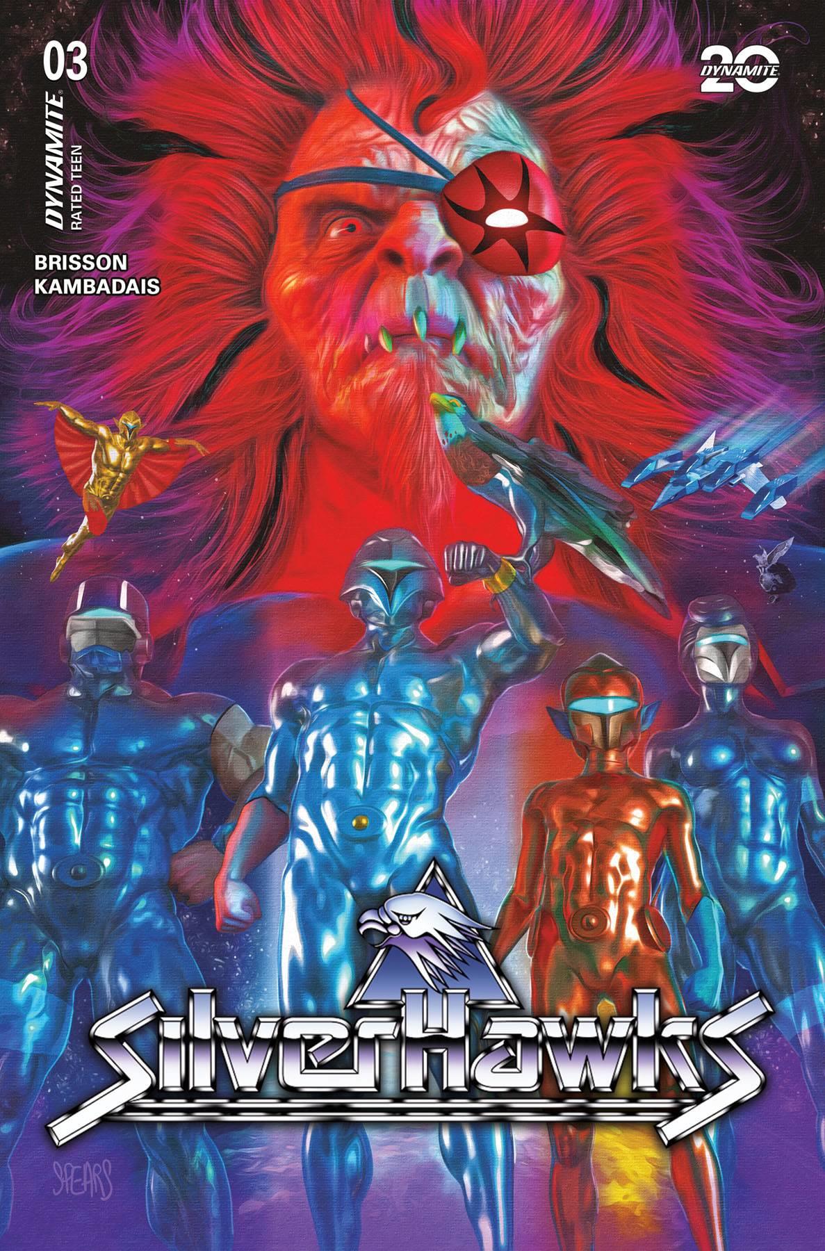 Silverhawks #3 Cvr A Spears Dynamite Comic Book