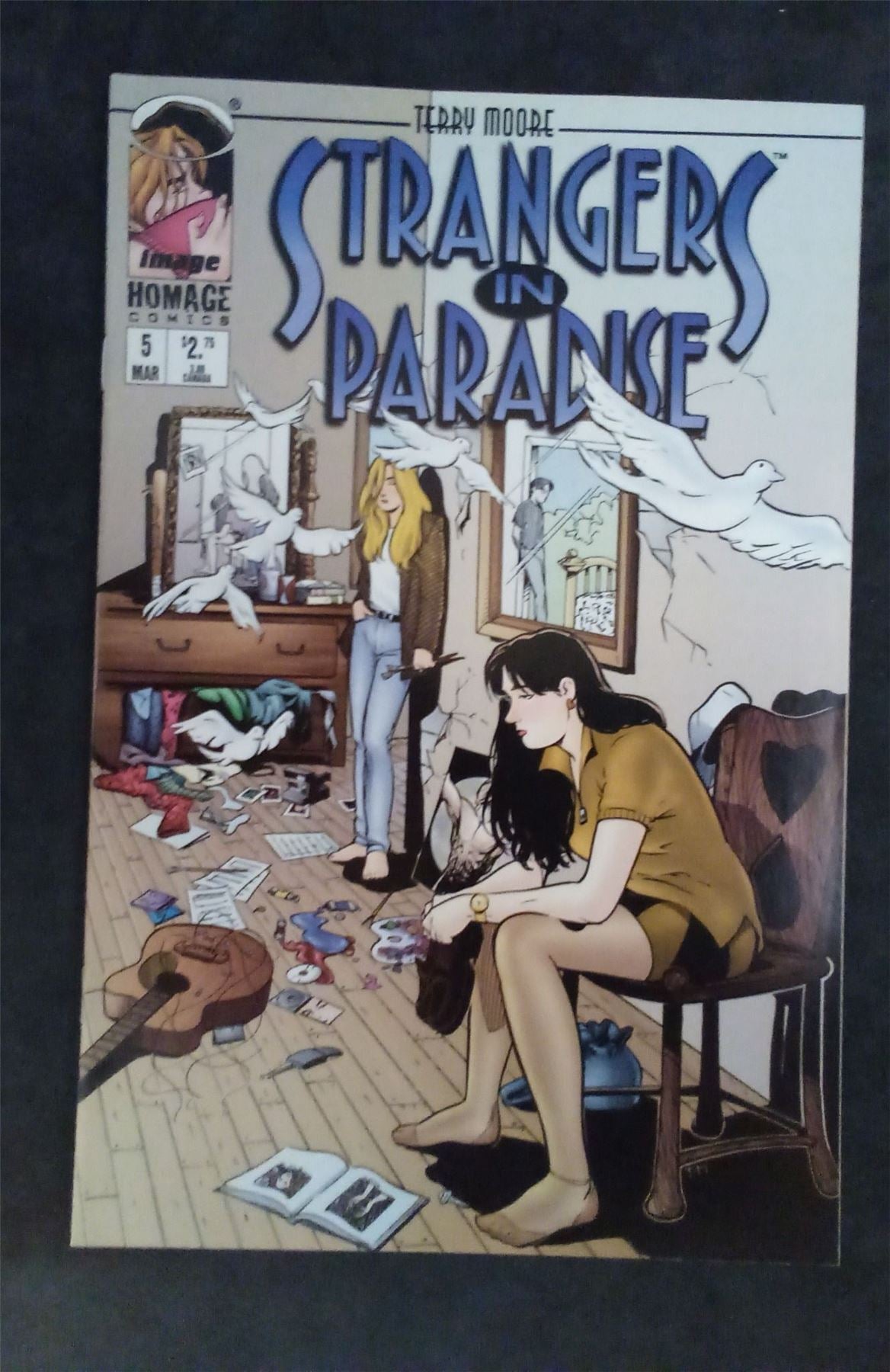 Strangers in Paradise #5 1997 Abstract Comics Comic Book