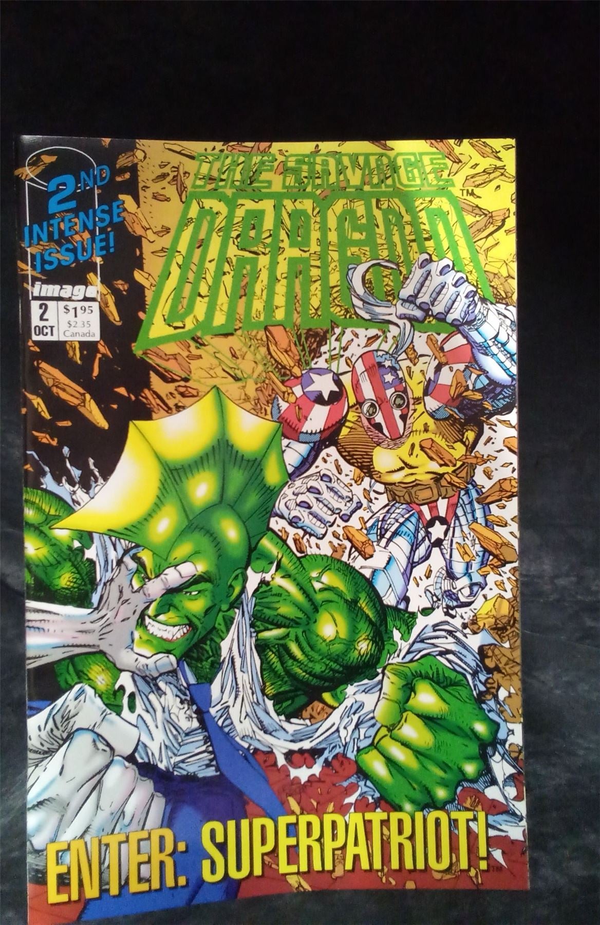 Savage Dragon #2 1992 Image Comics Comic Book