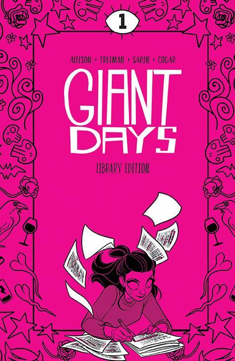 Giant Days Library Ed Hc Vol 01 Boom! Studios Comic Book
