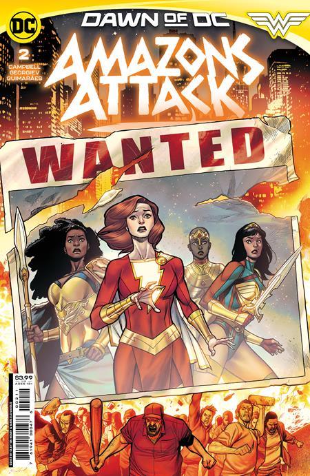 Amazons Attack #2 Cvr A Clayton Henry DC Comics Comic Book