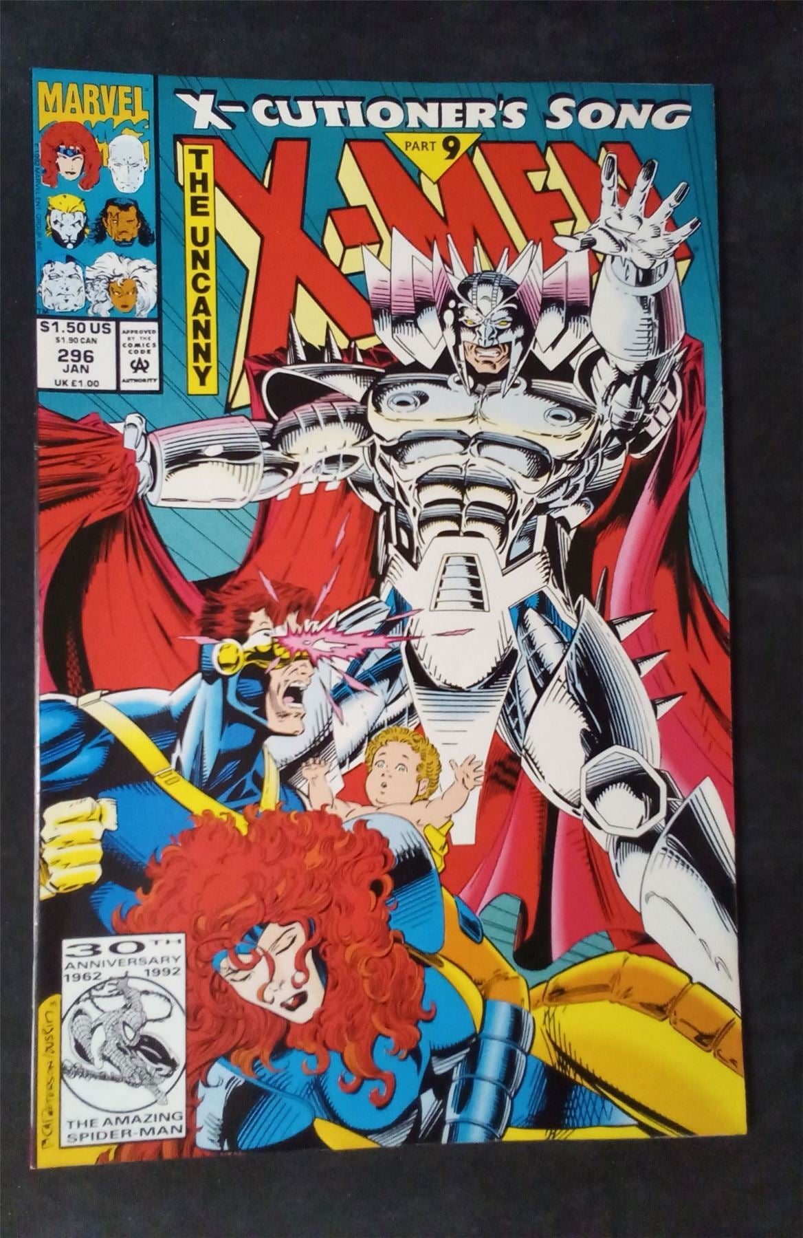 The Uncanny X-Men #296 1993 marvel Comic Book