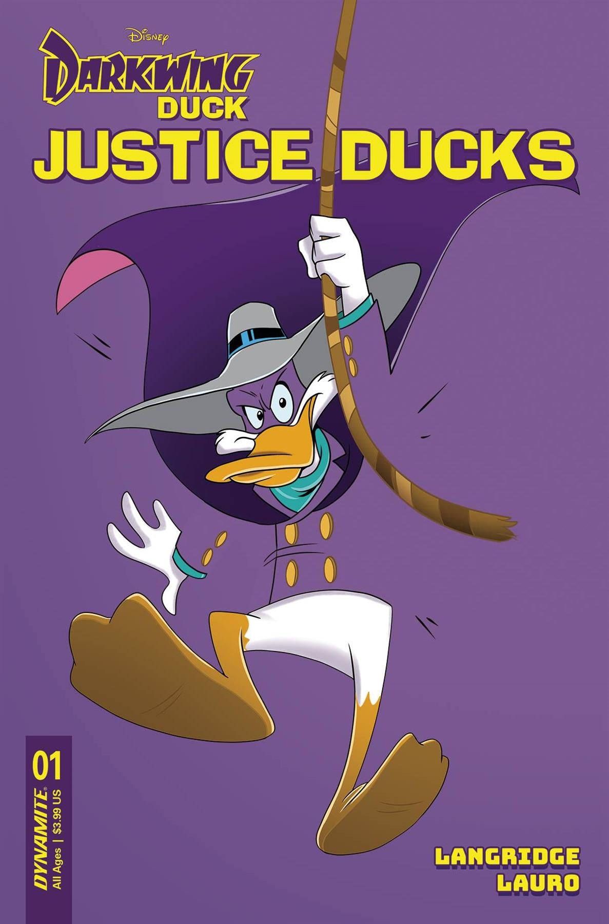 Justice Ducks #1 Cvr D Forstner Negative Space Dynamite Comic Book