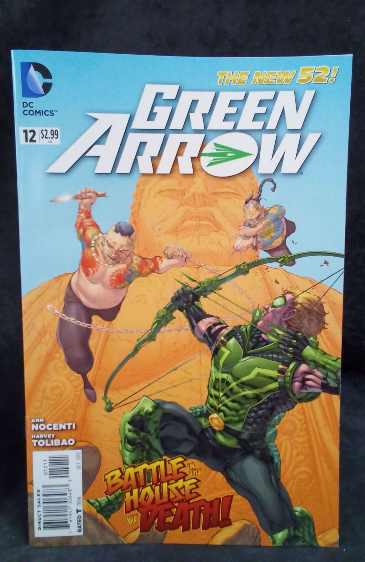 Green Arrow #12 2012 DC Comics Comic Book