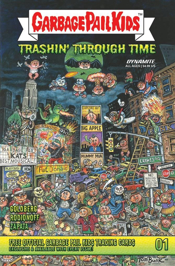 Garbage Pail Kids Through Time #1 Cvr A Bunk Dynamite Comic Book