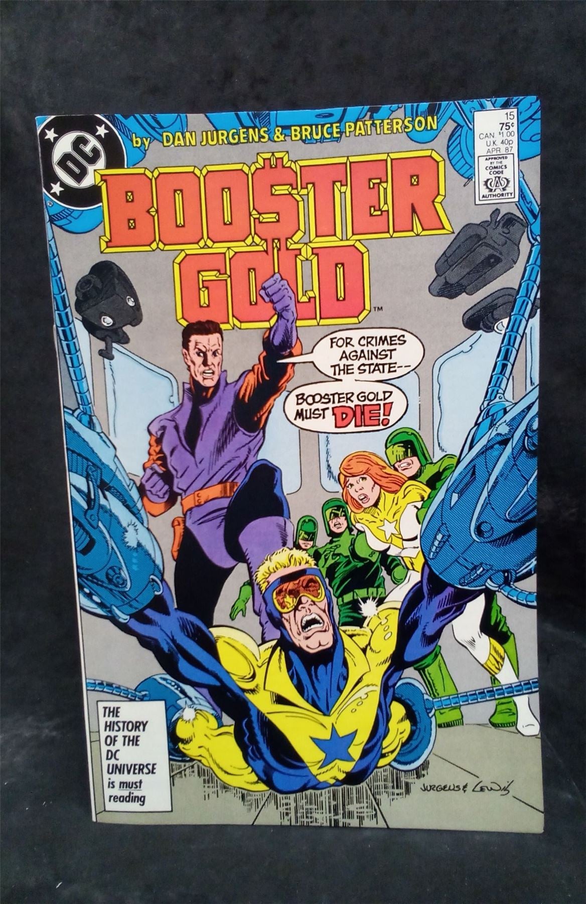 Booster Gold #15 1987 DC Comics Comic Book