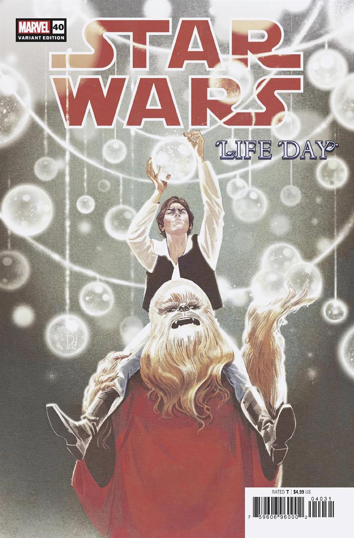 Star Wars #40 Mike Del Mundo Life Day Var (Mike Del Mundo Life Day Var) Marvel Prh Comic Book 2023