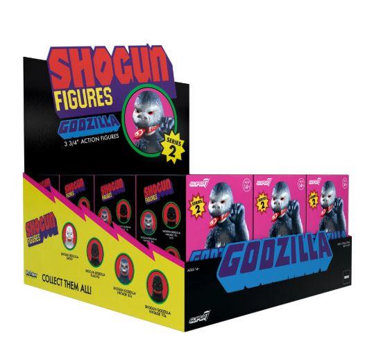 Toho Blind Box Wave 4 Blind Box Flat (Shogun V2) Godzilla by Super7