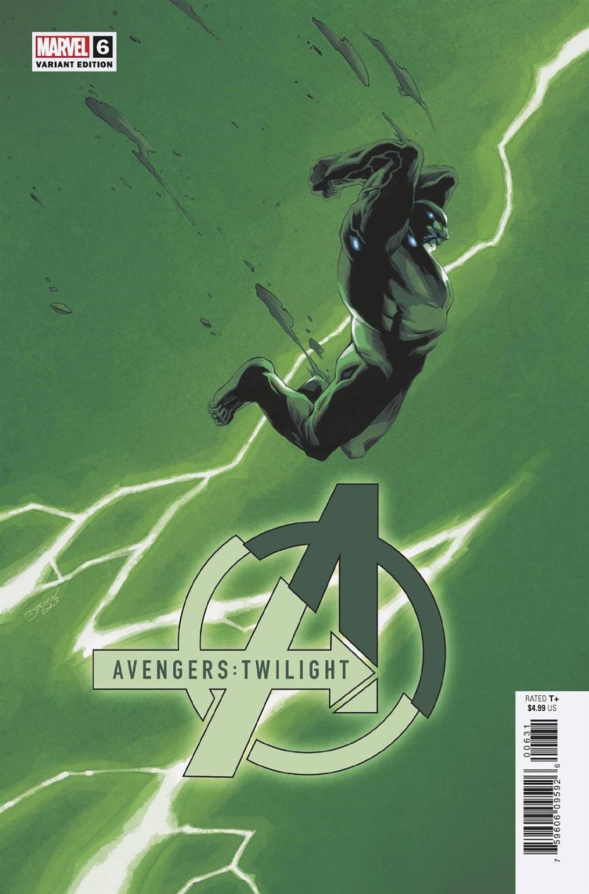 Avengers Twilight #6 Declan Shalvey Lightning Bolt Var (Declan Shalvey Lightning Bolt Var) Marvel Prh Comic Book 2024