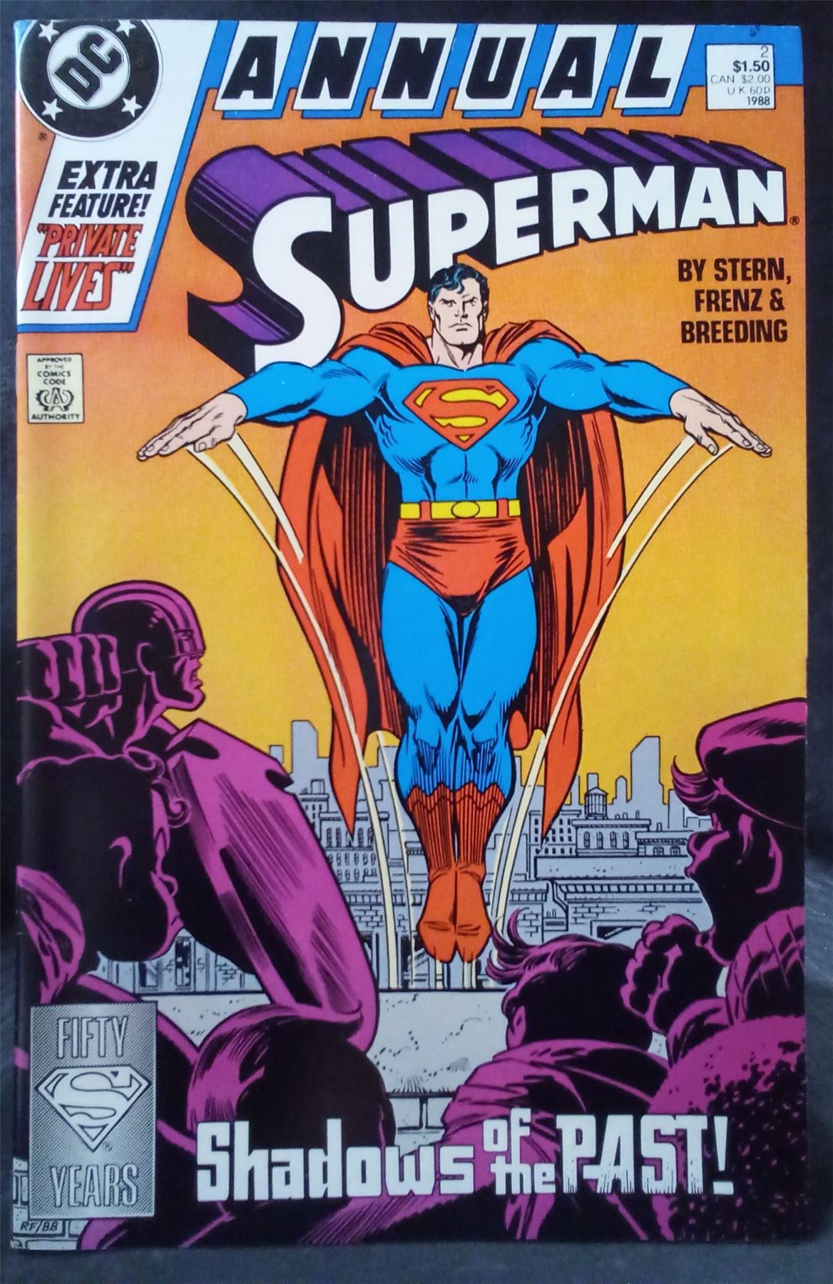 Superman Annual #2 1988 DC Comics Comic Book