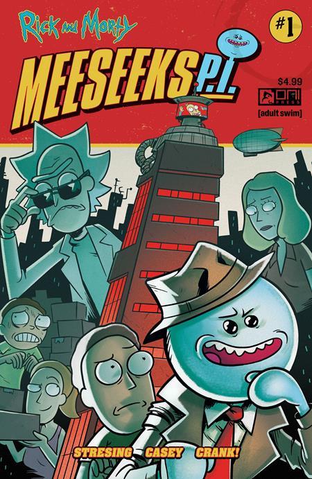 Rick And Morty Meeseeks Pi #1 (of 4) Cvr A Fred C Stresing & Meg Casey (mr) Oni Press Comic Book