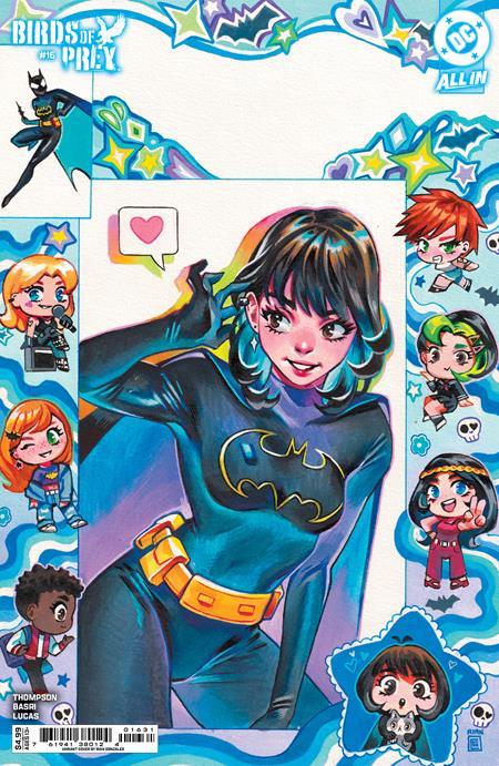 Birds Of Prey #16 Cvr C Rian Gonzales Card Stock Var DC Comics Comic Book