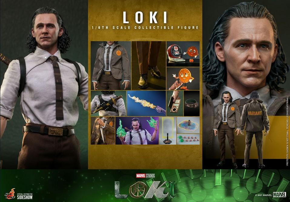 Loki 1/6 Scale Figure Marvel Hot Toys