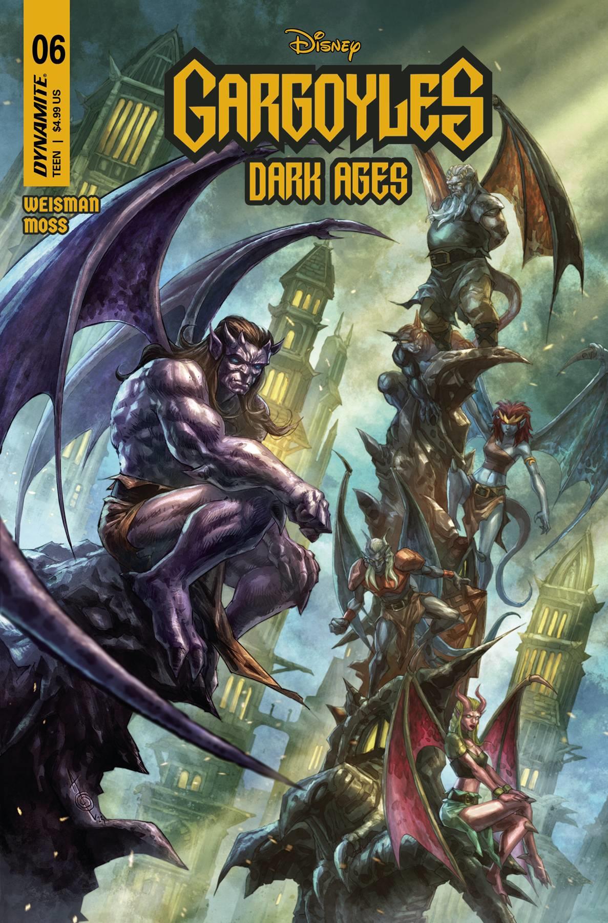 Gargoyles Dark Ages #6 Cvr B Quah Dynamite Comic Book