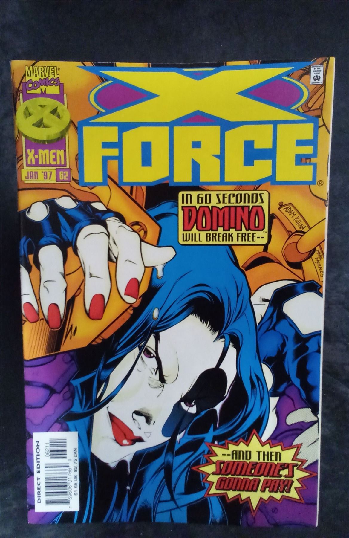 X-Force #62 1997 Marvel Comics Comic Book