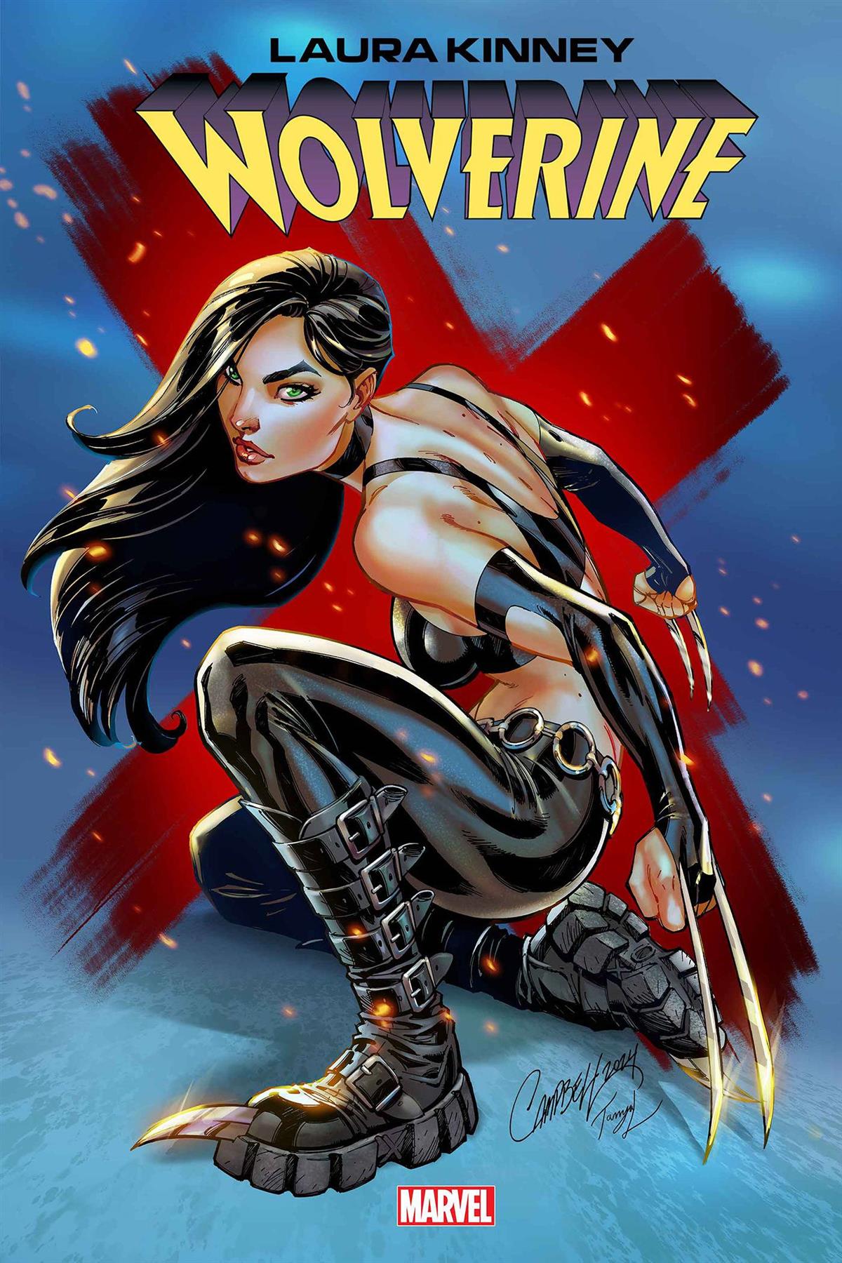 Laura Kinney Wolverine #1 J Scott Campbell Var J Scott Campbell Var Marvel Prh Comic Book 2024