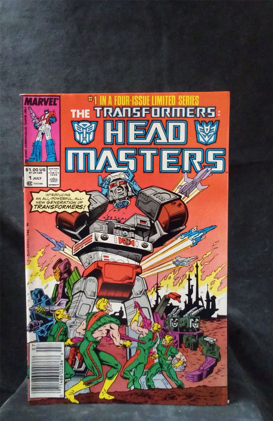 The Transformers: Headmasters #1 1987 Marvel Comics Comic Book