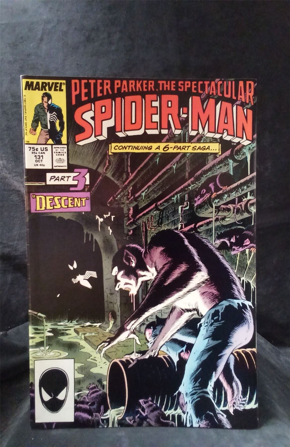 The Spectacular Spider-Man #131 1987 Marvel Comics Comic Book