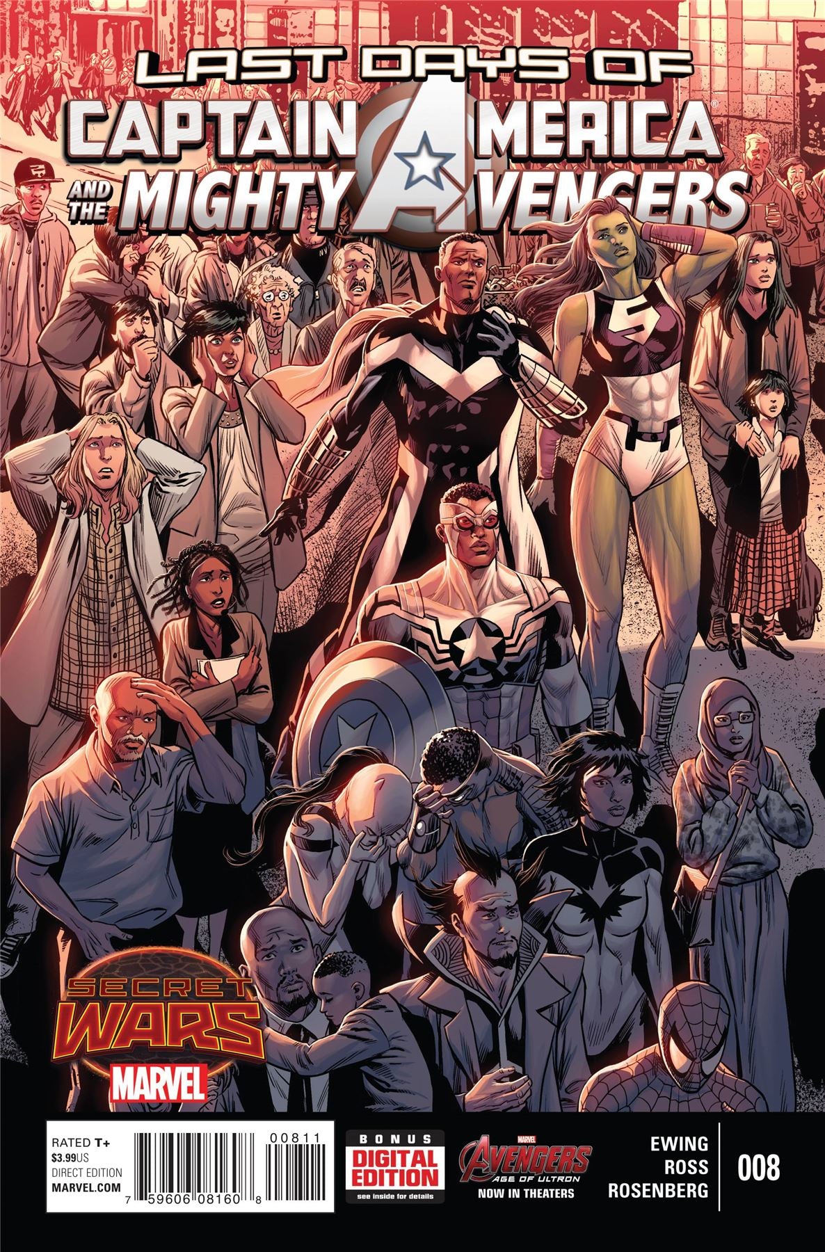 Captain America And Mighty Avengers #8 Marvel Comics Comic Book