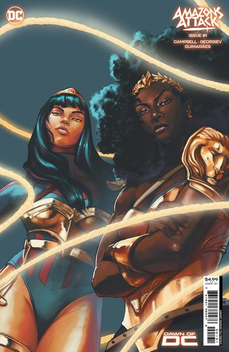 Amazons Attack #1 Cvr C Taj Tenfold Card Stock Var DC Comics Comic Book