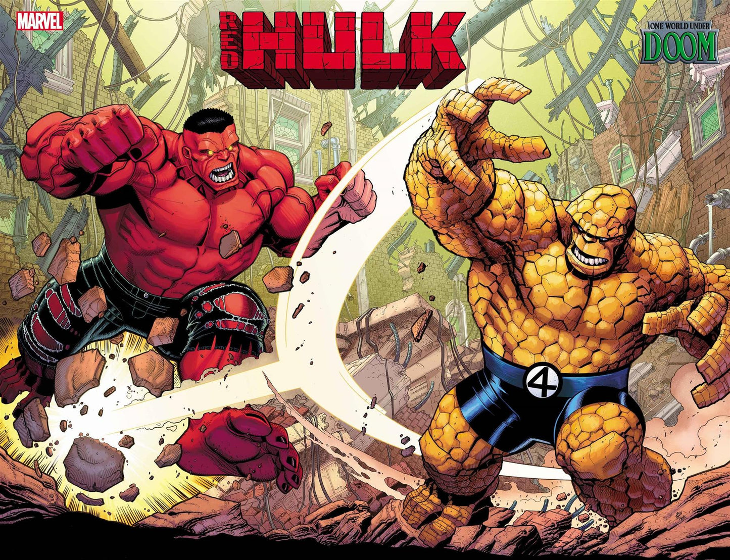 Red Hulk #2 Nick Bradshaw Red Hulk Connect Var Nick Bradshaw Red Hulk Connect Var Marvel Prh Comic Book 2025