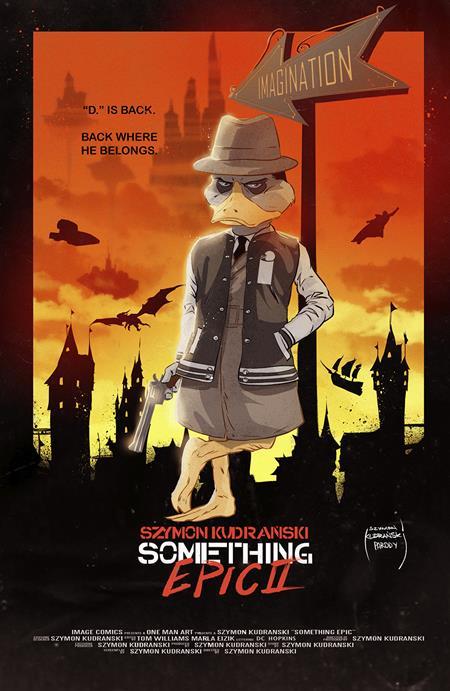 Something Epic #8 Cvr D Szymon Kudranski Var Image Comics Comic Book