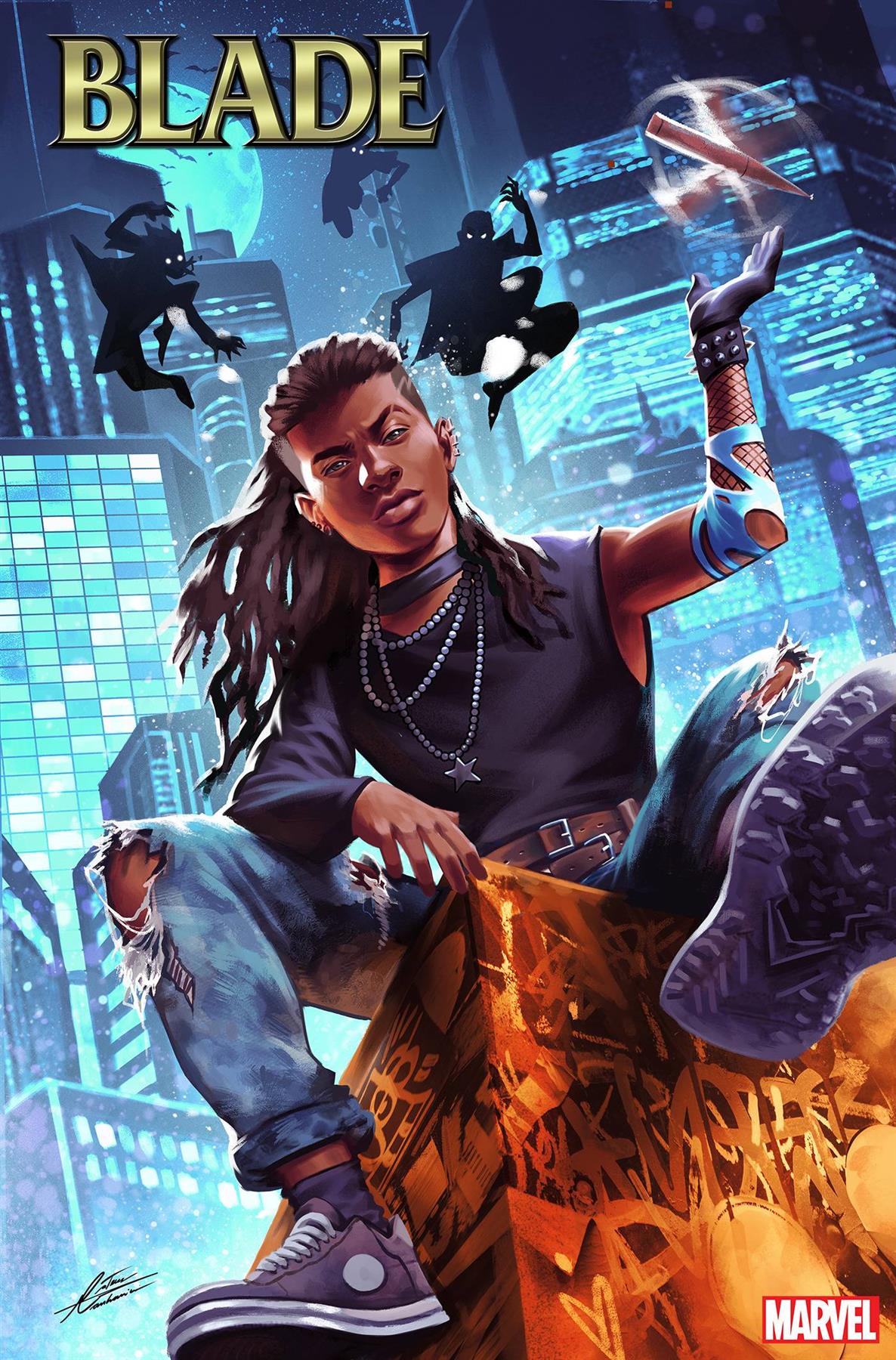Blade #4 Mateus Manhanini New Champions Var (Mateus Manhanini New Champions Var) Marvel Prh Comic Book 2023