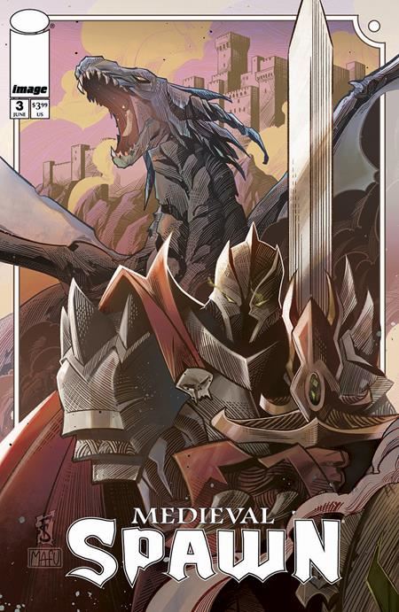 MEDIEVAL SPAWN #3 (OF 4) CVR B FEDERICO SABBATINI VAR Image Comics Comic Book 2025