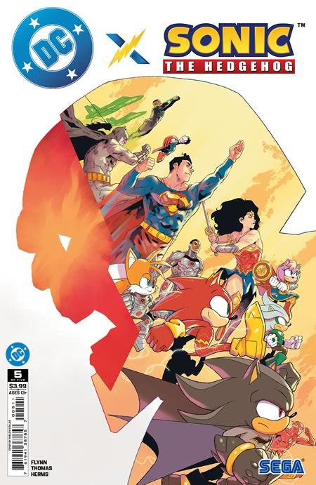 DC X SONIC THE HEDGEHOG #5 (OF 5) CVR A PABLO M COLLAR DC Comics Comic Book 2025